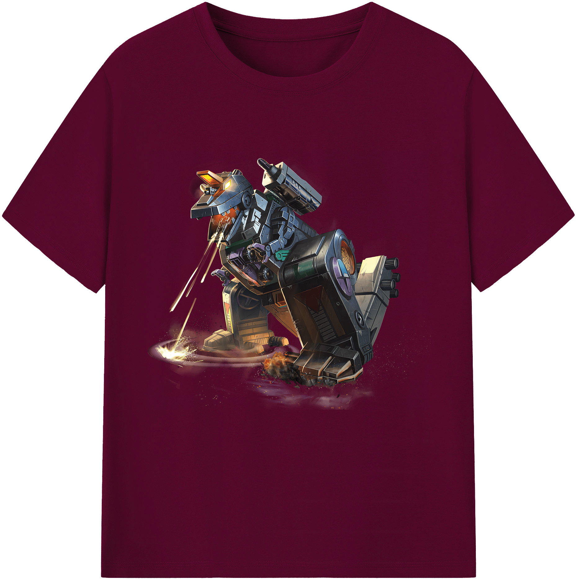 （画像用） Transformers トランスフォーマー レディースカジュアルプリントTシャツ（綿100％）